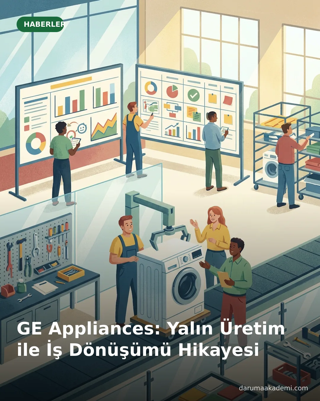 GE Appliances: Yalın Üretim ile İş Dönüşümü Hikayesi