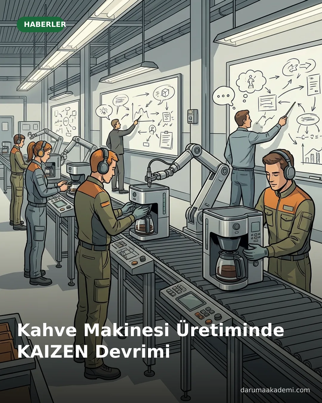Kahve Makinesi Üretiminde KAIZEN Devrimi