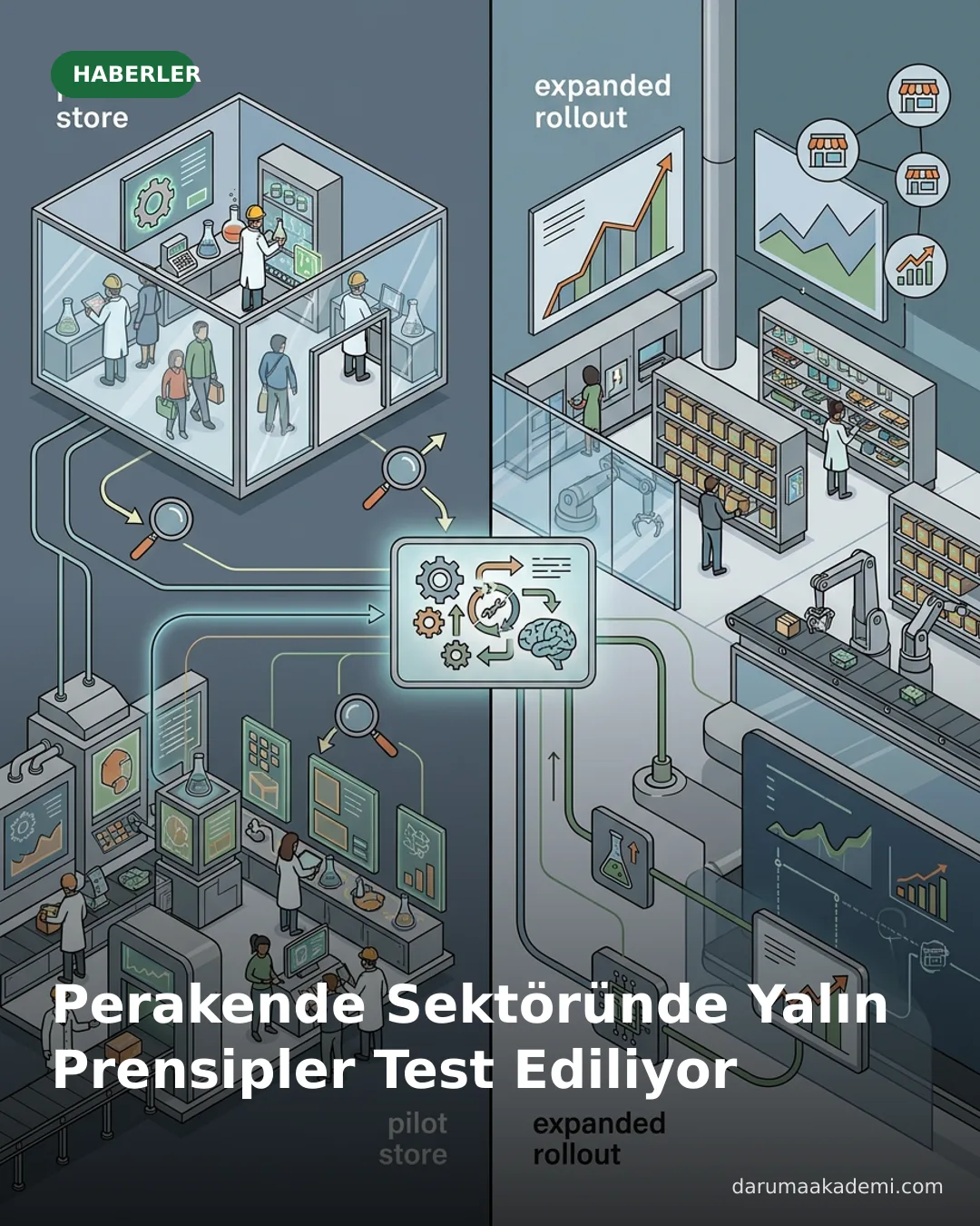 Perakende Sektöründe Yalın Prensipler Test Ediliyor