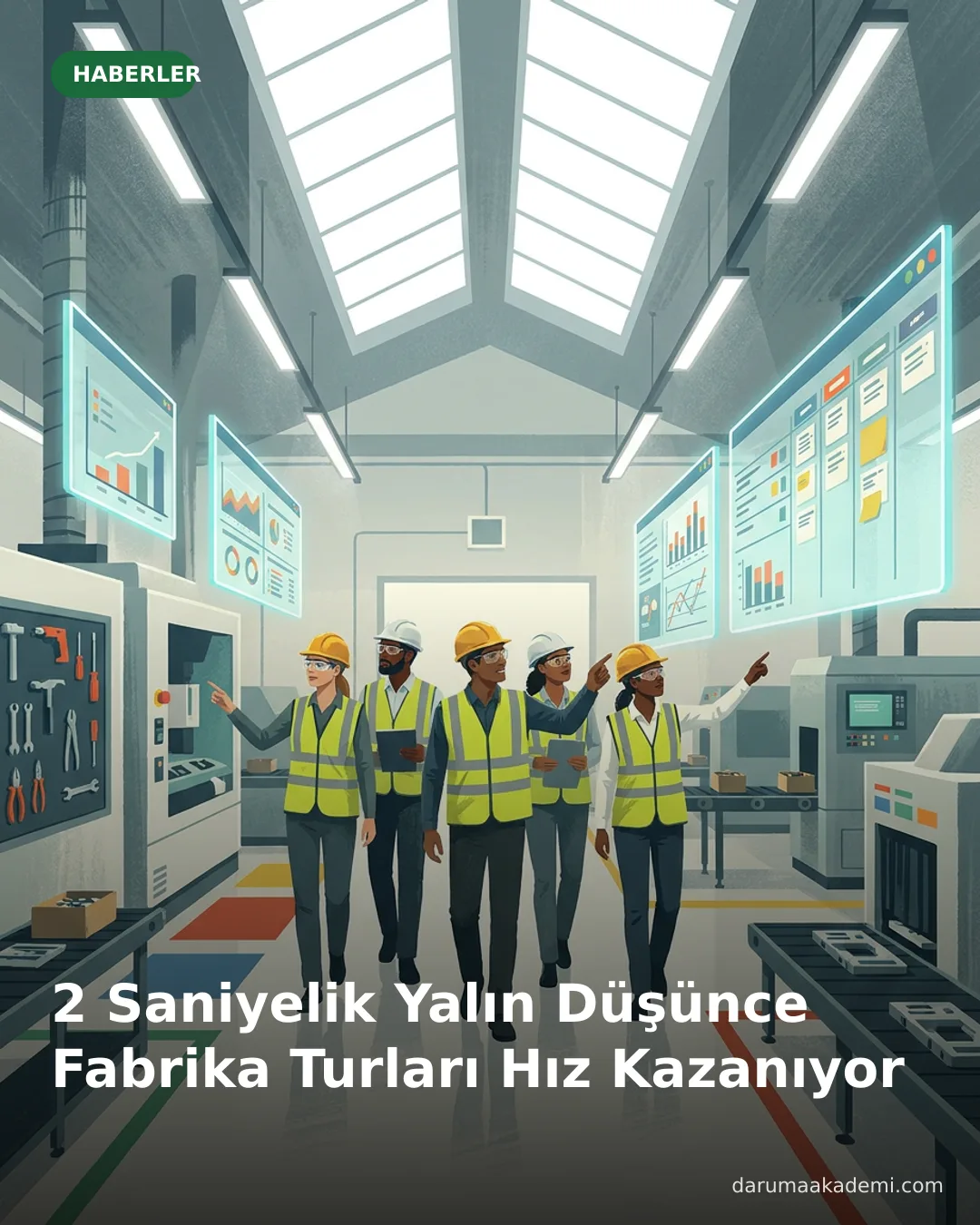 2 Saniyelik Yalın Düşünce Fabrika Turları Hız Kazanıyor
